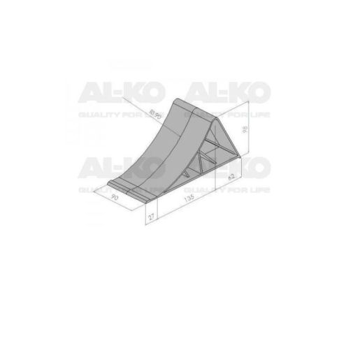 Calce con soporte. AL-KO REF: 1237250-1237251