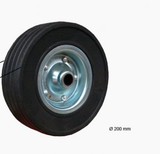 Repuesto rueda jockey metal 215X65X20 Ref:340215