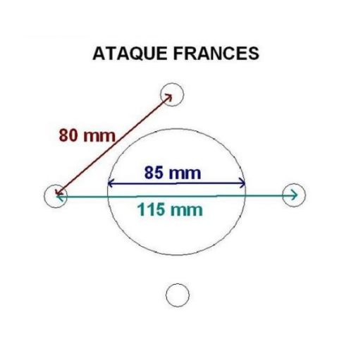 llanta 3.50 r10 ataque frances 340091