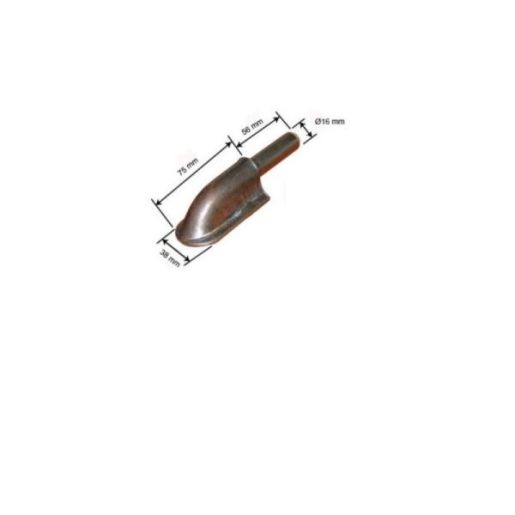 Bisagra de caparazon macho 040164