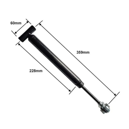 Amortiguador PROFI 3000  1217089 (359 mm)