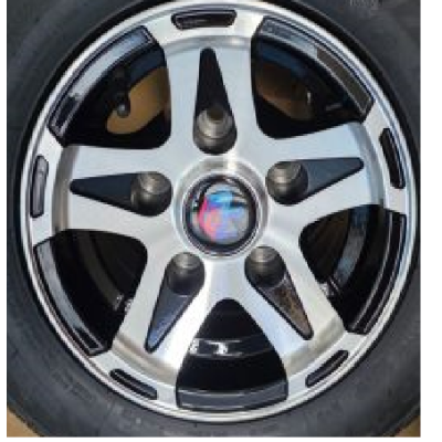 LLANTA R 10 6.00 ATQ.MERCEDES ALUMINIO 380138