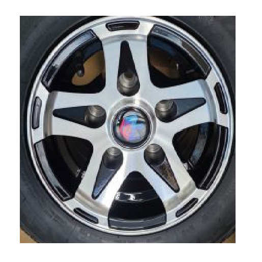 LLANTA R 10 6.00 ATQ.MERCEDES ALUMINIO 380138