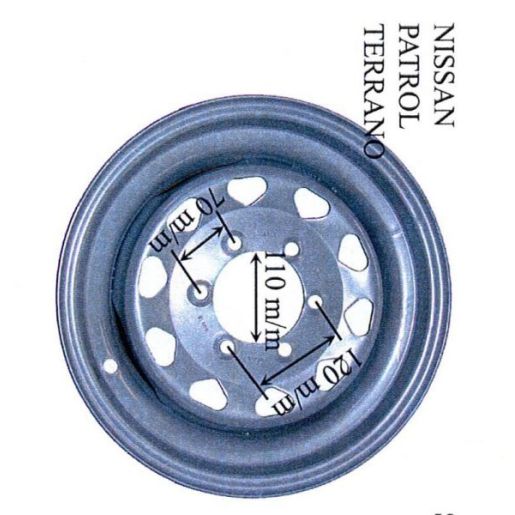 RUEDA 235/75 R15 N.P.6T. REF : 440005
